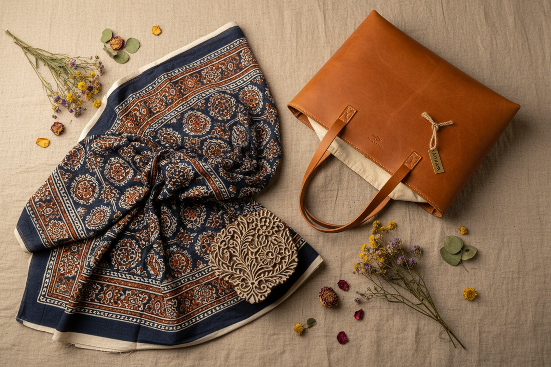The Art of Ajrakh: A 500-Year Tradition Worn Every Day