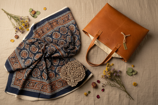 The Art of Ajrakh: A 500-Year Tradition Worn Every Day
