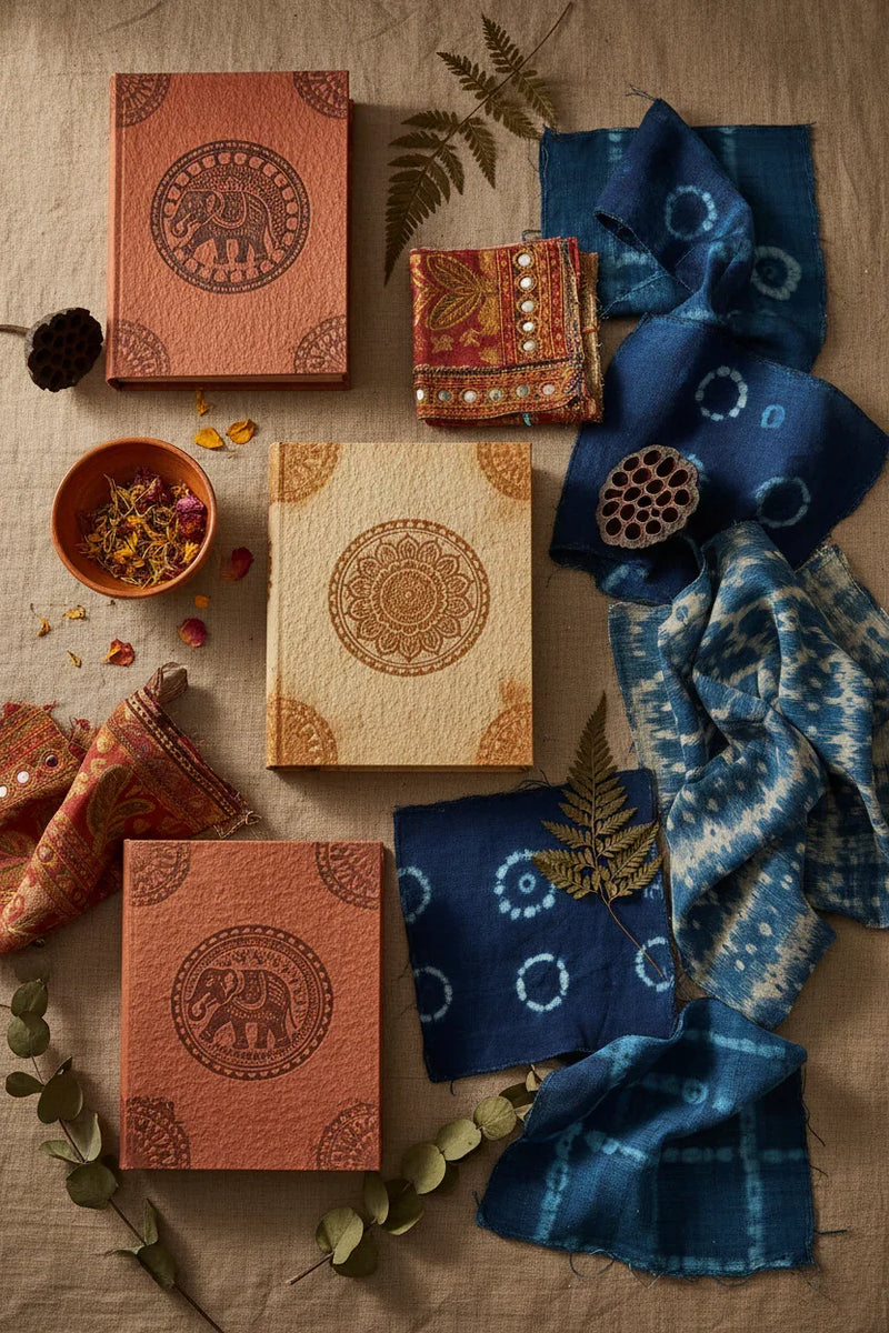 Craft Books Flat Lay