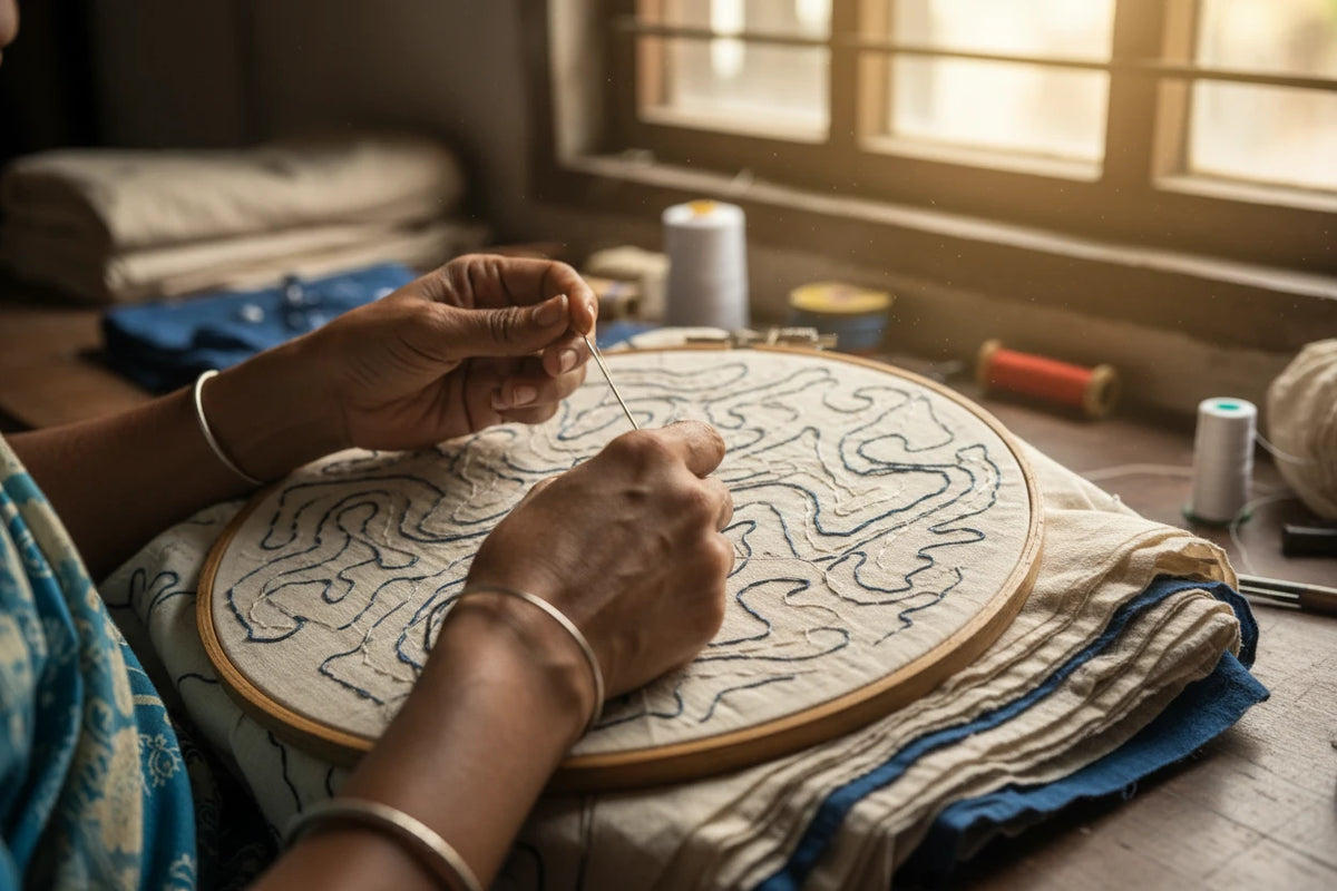 Kantha Embroidery