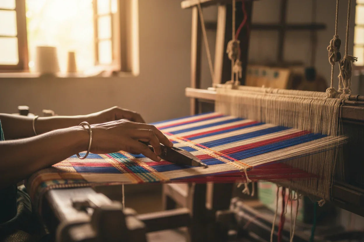 Loom Weaving Artisan